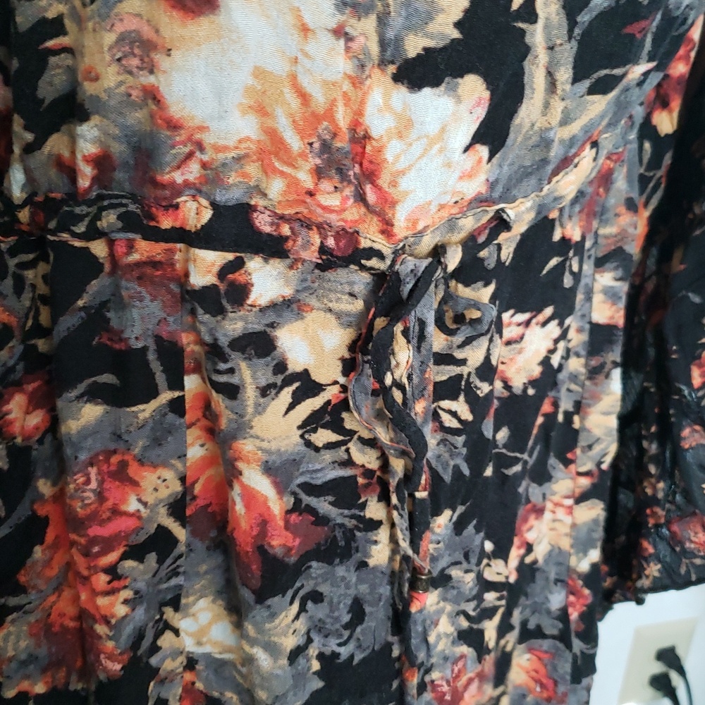 Free People "Heart Of Gold" Babydoll Sz Sm - Picture 6 of 7